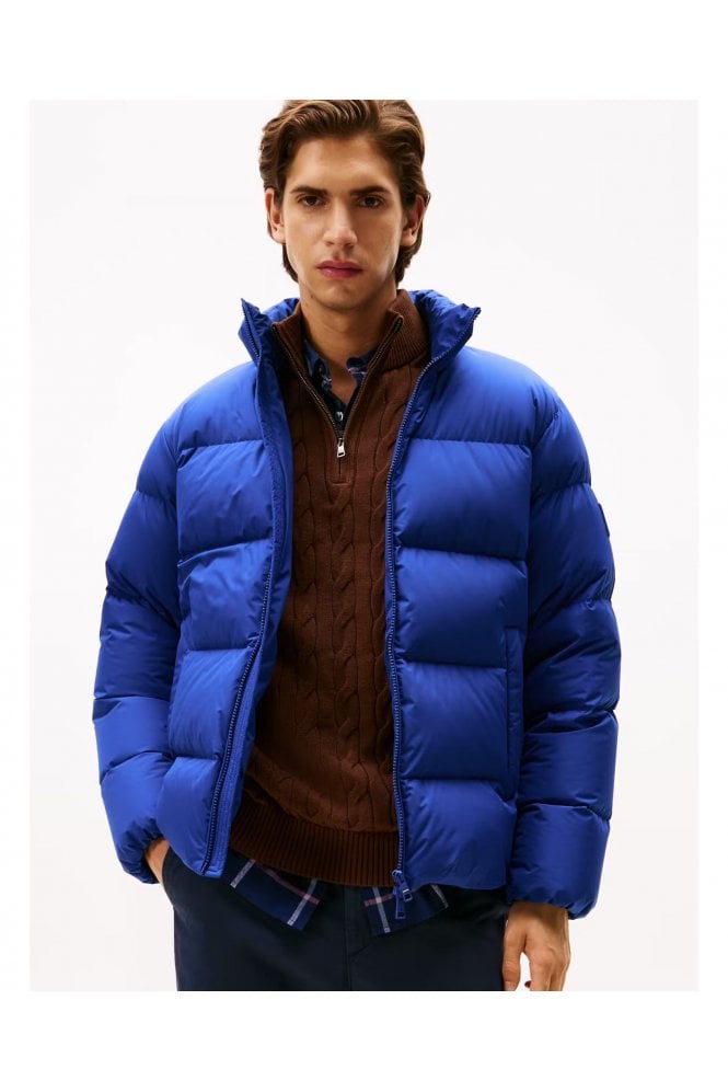 Water Repellent Down Puffer Jacket – Wedge Blue