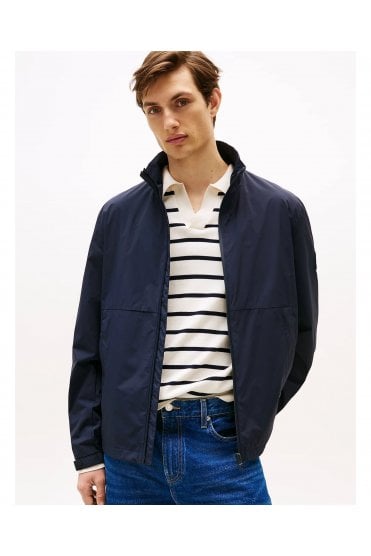 Water Repellent Zip-Thru Jacket – Desert Sky