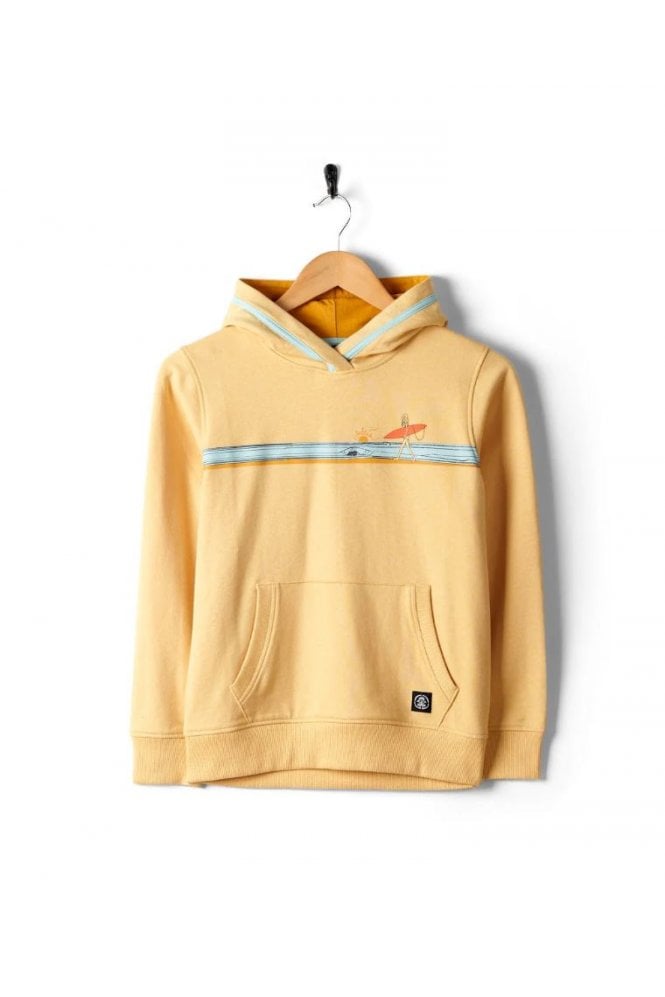 Waveline Kids Pop Hoodie – Yellow