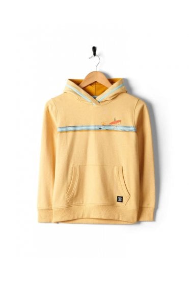 Waveline Kids Pop Hoodie – Yellow