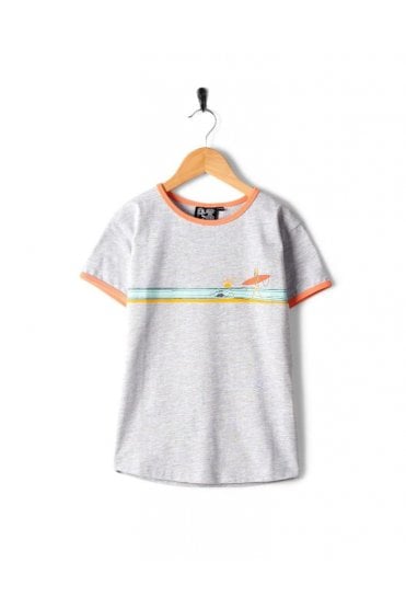 Waveline Kids Short Sleeve T-Shirt – Grey