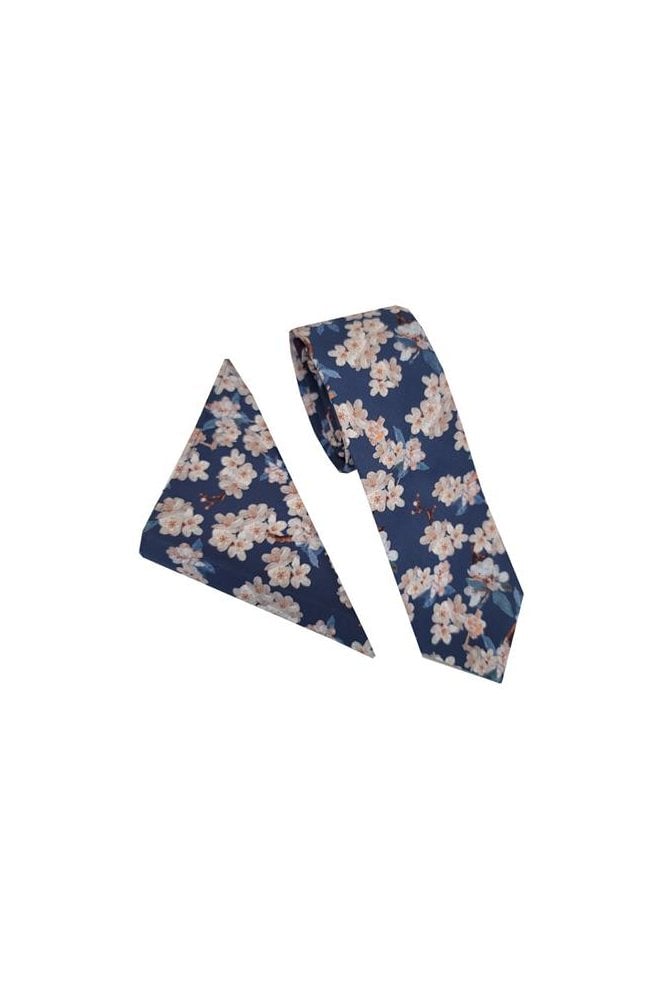 Wedding Blossom Tie Set – Airforce