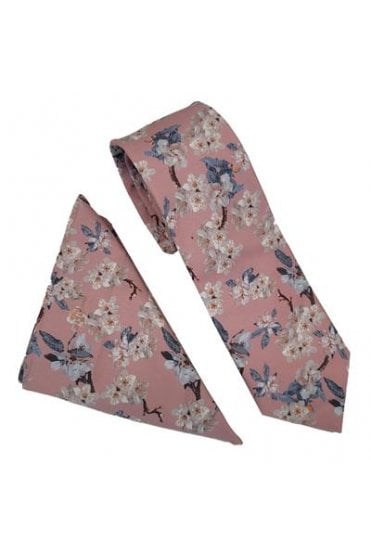 Wedding Blossom Tie Set – Blossom Pink
