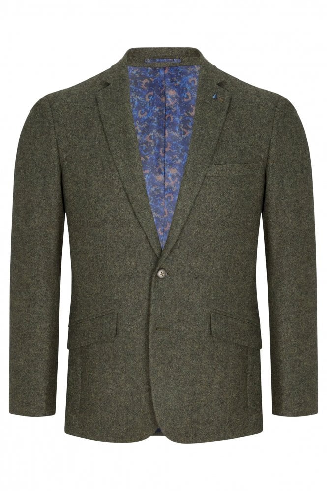 Wool-Blend Jacket – Green