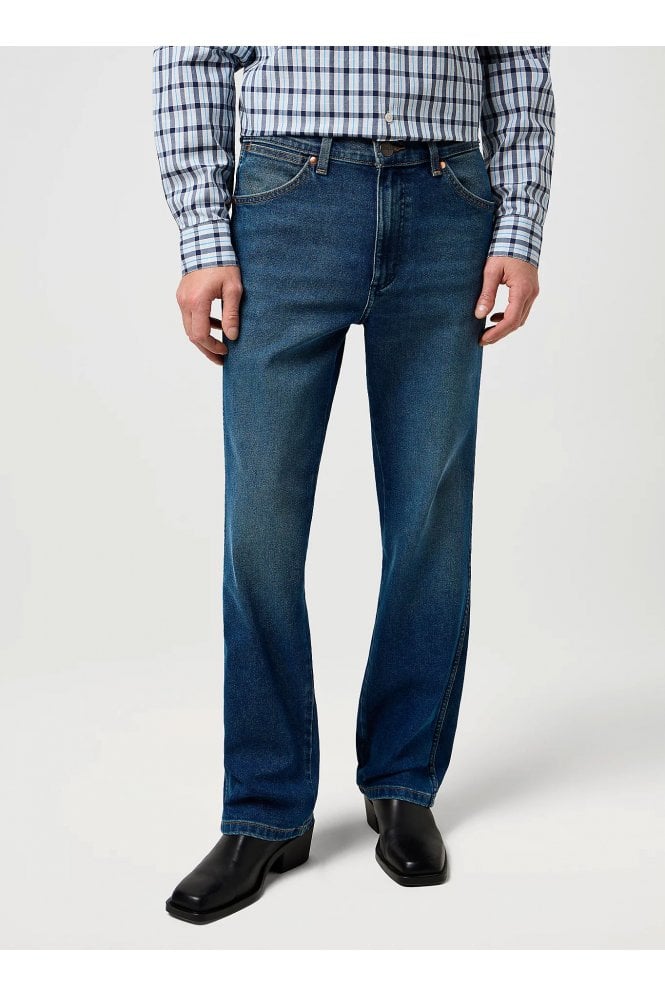 Wrancher Bootcut Jean - Old Habits Blue