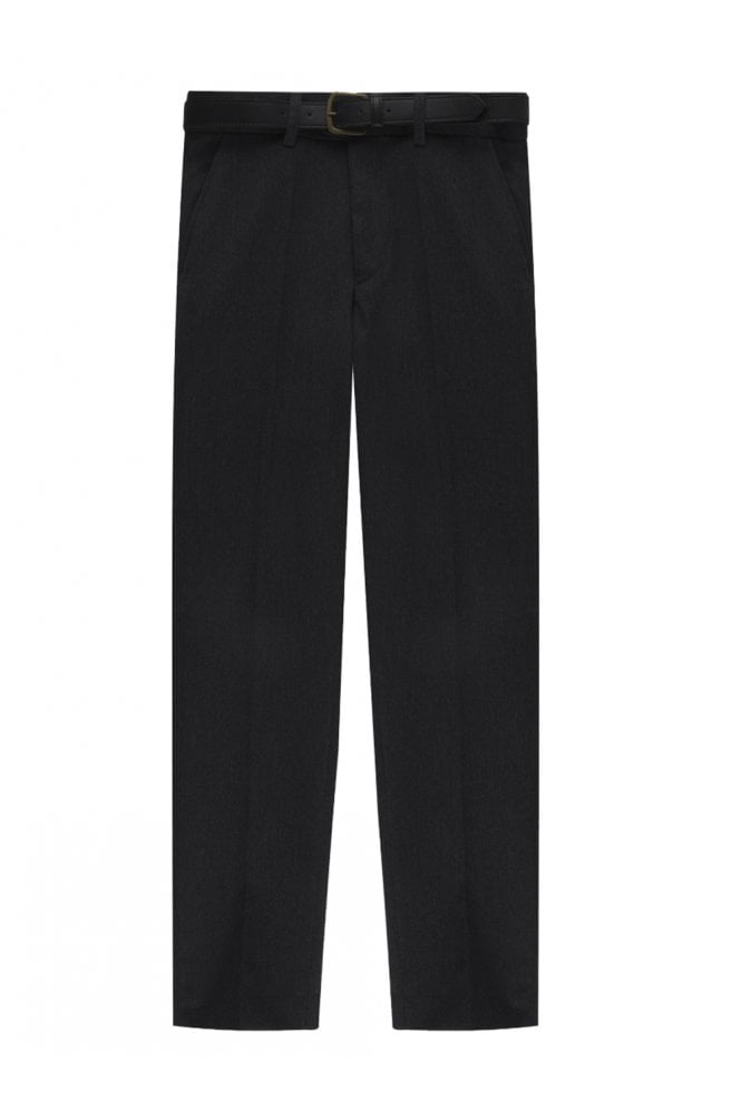 Young Mens 'SILVA' School Trousers - Super Skinny - Black