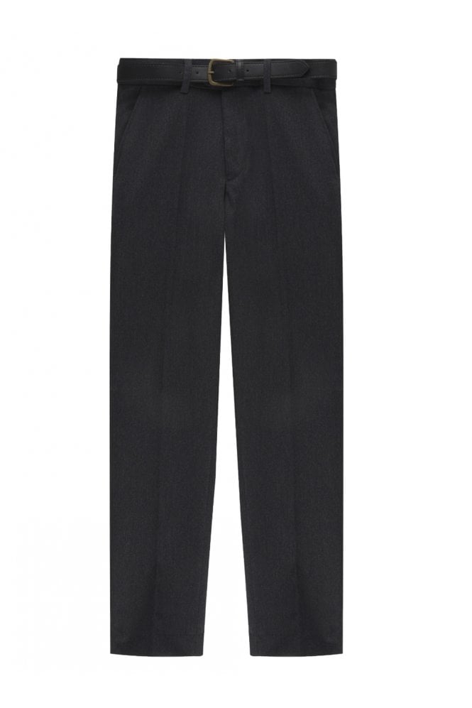 Young Mens 'SILVA' School Trousers - Super Skinny - Charcoal