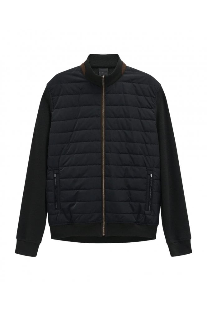 Zip Knit Jacket – Navy