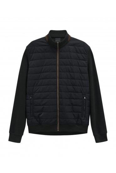 Zip Knit Jacket – Navy